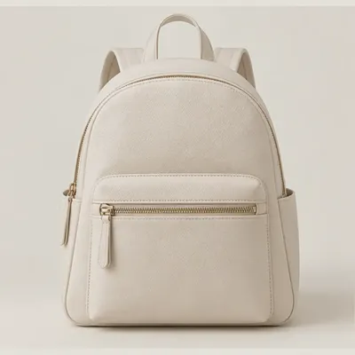 Cloud Faux-Leather Backpack — view 1