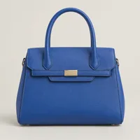 Tide Blue Structured Handbag
