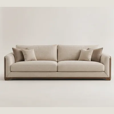 Haven Cloud Three-Seat Sofa — view 1