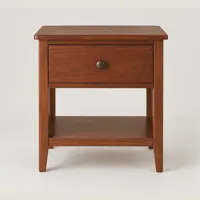 Cedarline Bedside Table