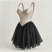 Midnight Corset Dress