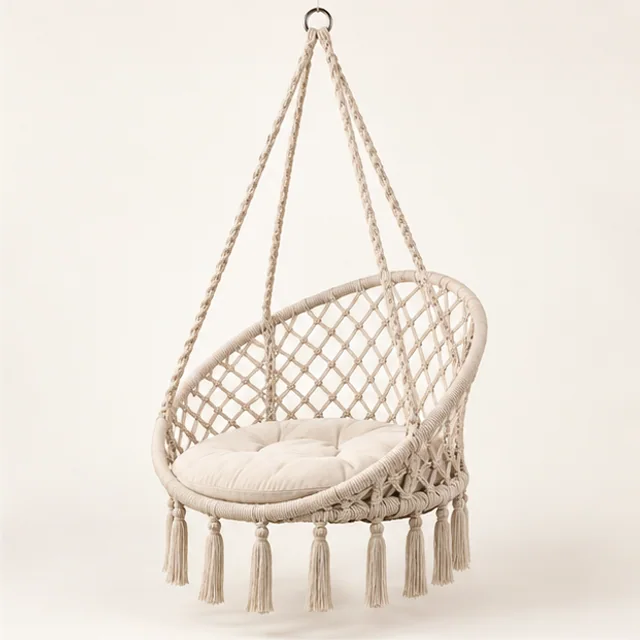 Cedar Decoration Swing — detail view