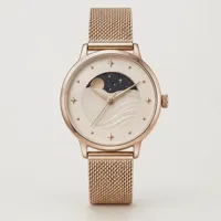 Luna Phase Dress Watch