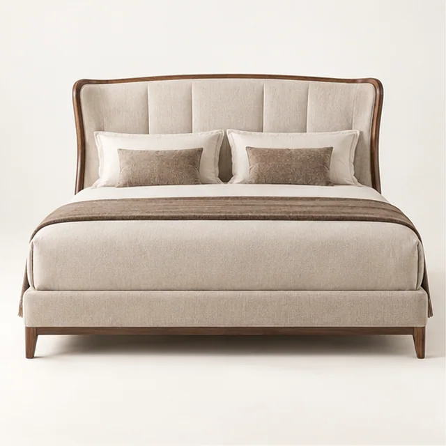 Haven Oak Platform Bed — product overview