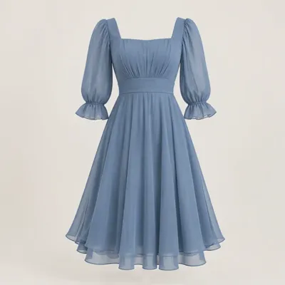 Cedar Blue Frock — view 1