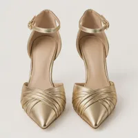 Gilded Evening Pumps