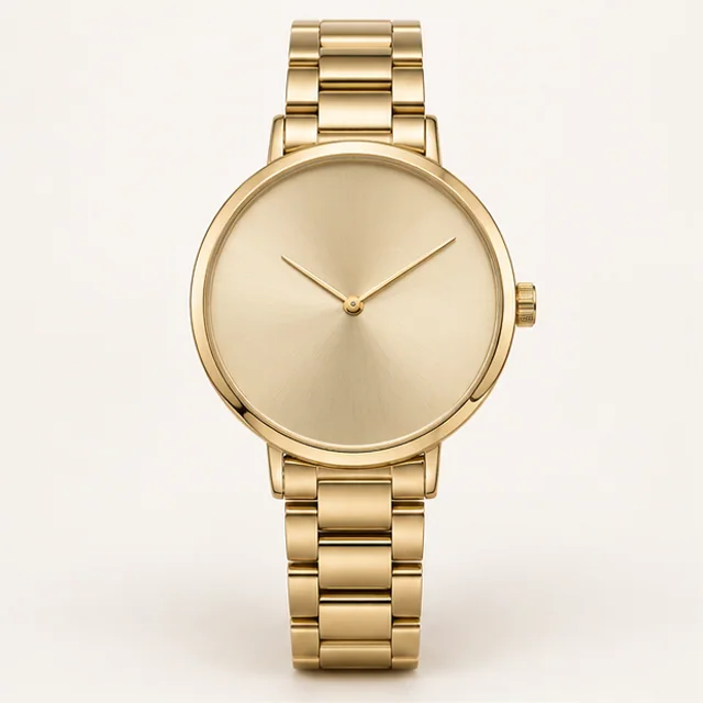 Aurelia Gold-Tone Watch — product overview